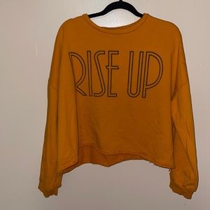 Lauren Daigle crop sweater